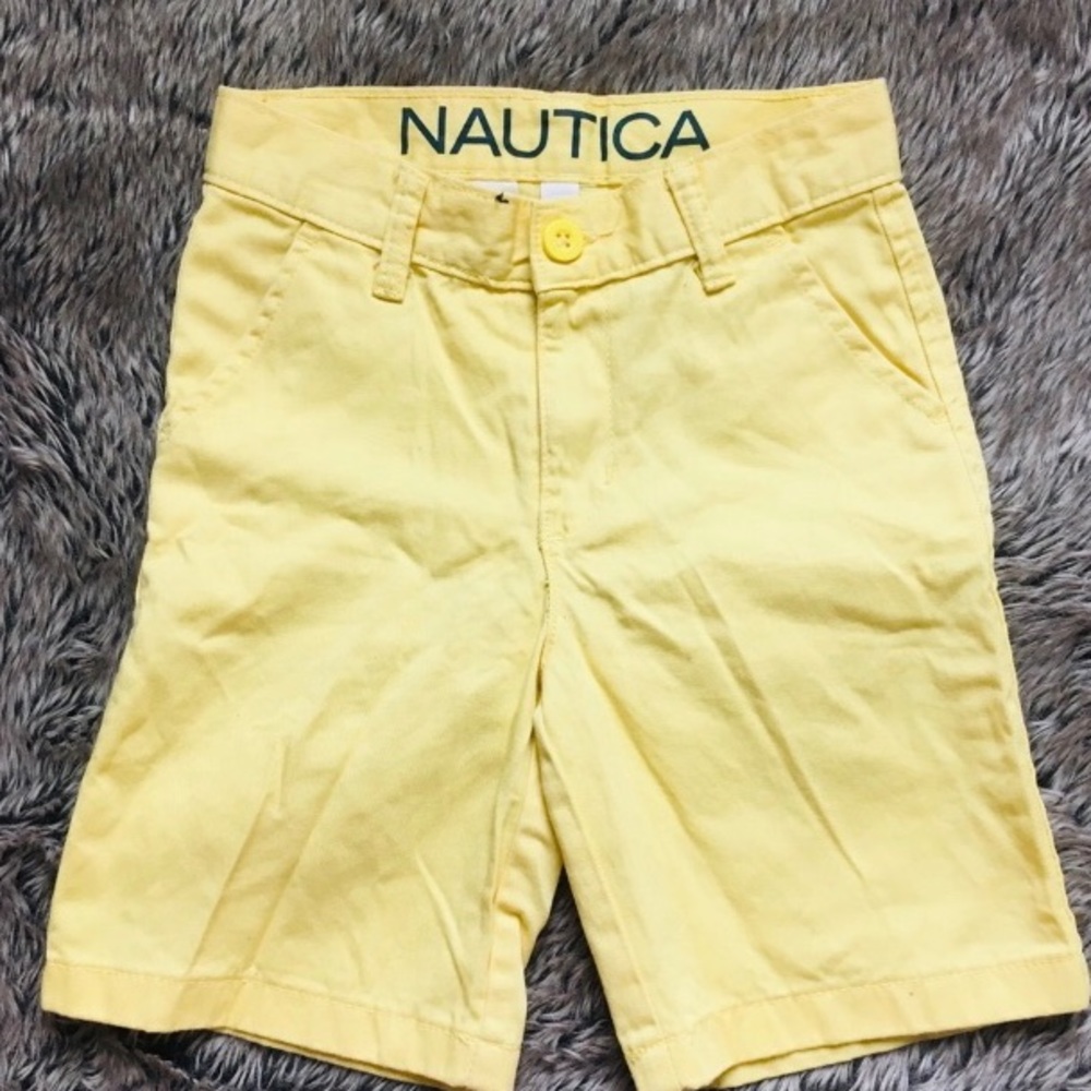 NAUTICA yellow boy’s shorts size 6